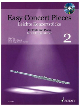 Easy Concert Pieces for Flute and Piano, Leichte Konzertstücke für Flöte und Klavier, Band 2, CD, Peter Ansorge