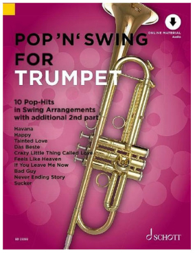 Pop ´n´ Swing for Trumpet, inkl. Online Audio Material