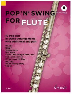 Pop ´n´ Swing for Flute, inkl. Online Audio Material