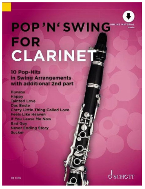 Pop ´n´ Swing for Clarinet, inkl. Online Audio Material