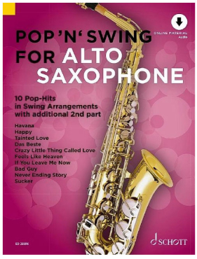 Pop ´n´ Swing for Alto Saxophone, inkl. Online Audio Material