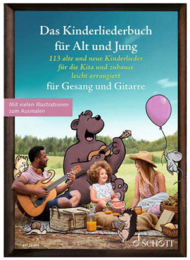 Das Kinderliederbuch für Alt und Jung für Gesang und Gitarre