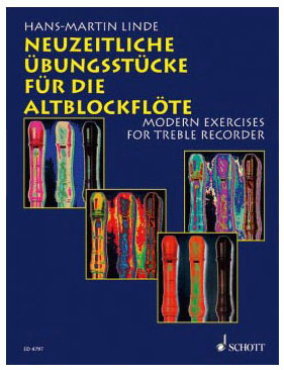 Neuzeitliche Übungsstücke für die Altblockflöte, Hans-Martin Linde