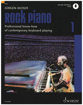 Rock Piano Band 1, Jürgen Moser, inkl. Online Audio Material