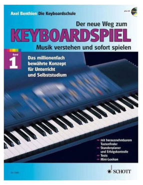 Der neue Weg zum Keyboardspiel, Band 1, Axel Benthien, inkl. CD