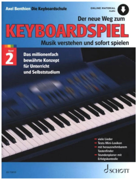 Der neue Weg zum Keyboardspiel, Band 2, Axel Benthien, inkl. Online Audio Material