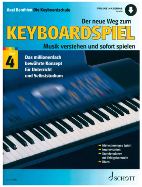 Der neue Weg zum Keyboardspiel, Band 4, Axel Benthien, inkl. Online Audio Material