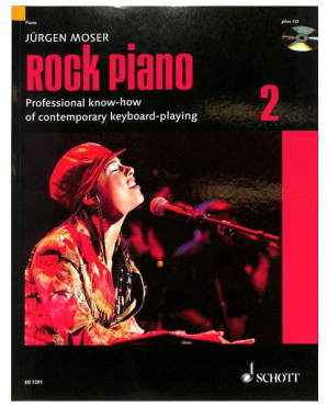 Rock Piano 2, Jürgen Moser, inkl. CD