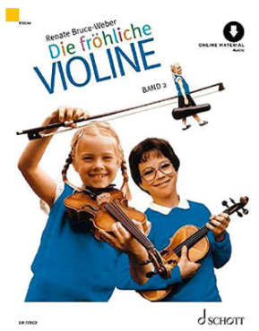 Die fröhliche Violine, Band 2, Renate Bruce-Weber, online Audio Material