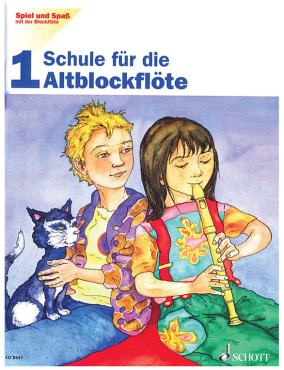 Spiel und Spaß mit der Blockflöte, Schule für die Altblockflöte, Band 1, Engel / Heyes