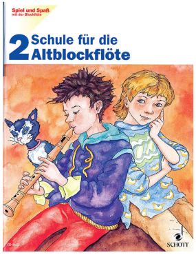 Spiel und Spaß mit der Blockflöte, Schule für die Altblockflöte, Band 2, Engel / Heyens