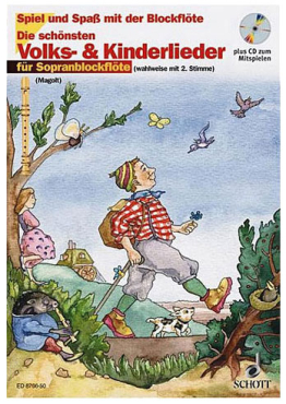 Die schönsten Volks- und Kinderlieder (sopr.), Hans / Marianne Magolt, inkl. CD