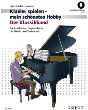 Klavierspielen - mein schönstes Hobby, Der Klassikband, Hans-Günter Heumann, inkl. Online Audio Material