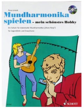 Mundharmonika spielen mein schönstes Hobby, Perry Letsch, inkl. CD