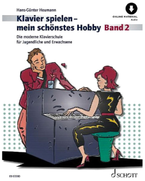 Klavierspielen, mein schönstes Hobby, Band 2, inkl. Online Audio Material, Hans-Günter Heumann