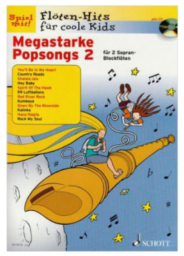 Megastarke Popsongs 2, inkl. CD