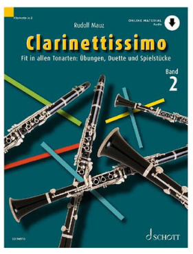 Clarinettissimo, Rudolf Mauz, inkl. Online Audio Material