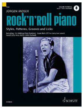 Rock´n´Roll Piano, Jürgen Moser, inkl. Online Audio