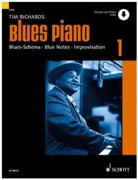 Blues Piano 1, Tim Richards, inkl. digital Audio