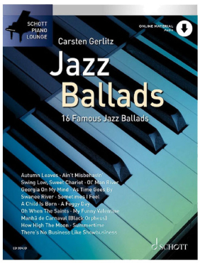 Schott Piano Lounge, Jazz Ballads, inkl. Online Audio Material