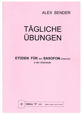 Tägliche Übungen für die Unterstufe, Alt/Tenor Saxophon