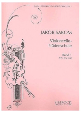 Violoncello Etüden Schule 1, Jakob Sakom