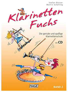 Klarinetten Fuchs, Band 2, Stefan Dünser/Andreas Stopfner, inkl. CD