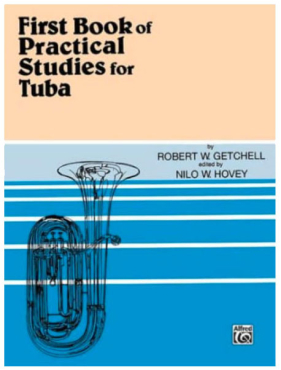 First Book of Practical Studies for Tuba, Band 1, Robert W. Getchell