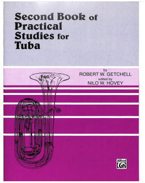 Second Book of Practical Studies for Tuba, Band 2, Robert W. Getchell