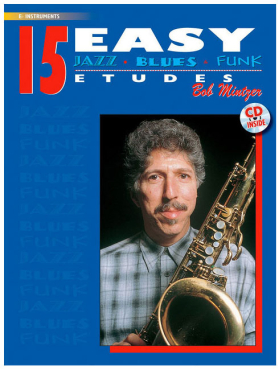 15 easy Etudes, Bob Mintzer, inkl. CD. Altsaxophon