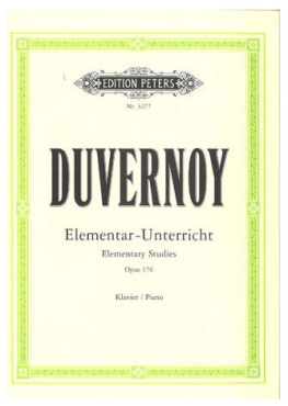 Duvernoy, Elementar-Unterricht, Opus 176, Klavier