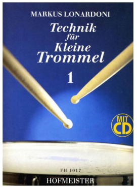 Technik für kleine Trommel 1, Markus Lonardoni, inkl. CD