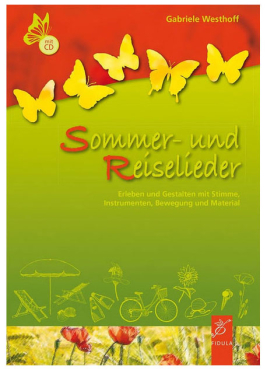 Sommer- und Reiselieder, Gabriele Westhoff, inkl. CD