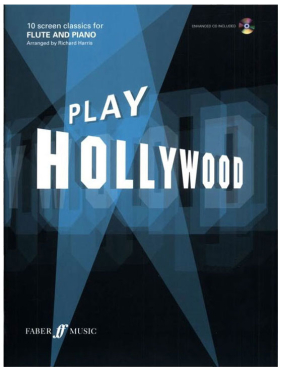 Play Hollywood, Richard Harris, Flöte und Klavier, inkl. CD