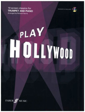 Play Hollywood, Richard Harris, Trompete und Klavier, inkl. CD