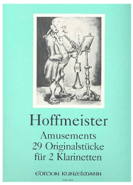 Amusements, 29 Originalstücke für 2 Klarinetten, Hoffmeister, Siegfried Beyer