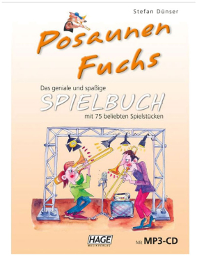 Posaunen Fuchs, Spielbuch, Stefan Dünser, inkl. CD