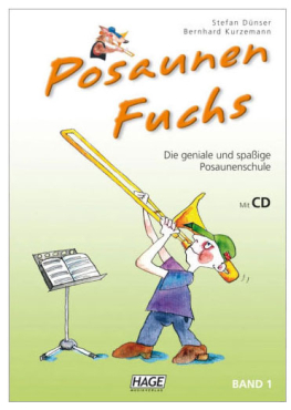 Posaunen Fuchs, Band 1, Stefan Dünser, inkl. Online Audio Material