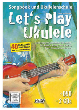 Let´s Play Ukulele, Daniel Schusterbauer, inkl. 2 CDs + DVD