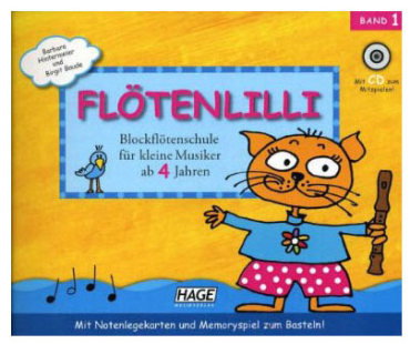 Flötenlilli, Band 1, Hintermeier Barbara, inkl. Online Audio Material