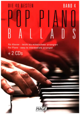 Die 40 besten Pop Piano Ballads, Band 4