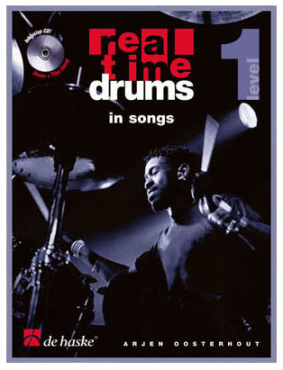 Real Time Drums 1, in songs, Arjen Oosterhout, inkl. CD