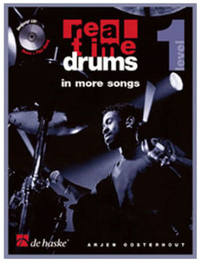 Real Time Drums 1, in more songs - Arjen Oosterhout, inkl. CD