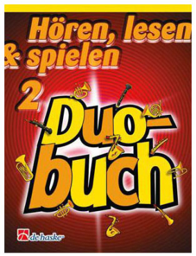 Hören, lesen & spielen, Band 2, Duobuch, Querflöte