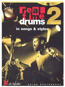 Real Time Drums 2, in songs & styles, Arjem Oosterhout, inkl. CD