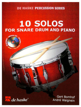 10 Solos for Snare Drum + Piano, Gert Bomhof