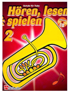 Hören, lesen & spielen, Schule für Tuba Band 2, inkl. CD