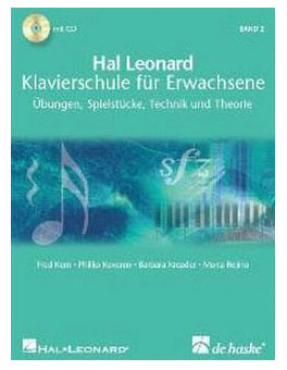 Klavierschule für Erwachsene, Hal Leonard, Band 2, Kern, Fred / Keveren, Phillip / Kreader, Barbara, inkl. CD