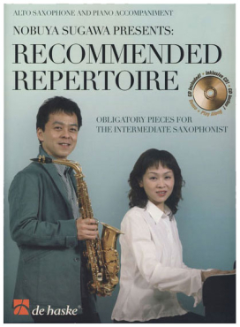 Recommended repertoire, Altsax und Klavier, inkl. CD, Nobuya Sugawa