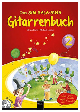 Das Sim Sala Sing Gitarrenbuch, Band 2, Hackl und Langer, inkl. CD